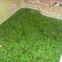 трава 3D полы
