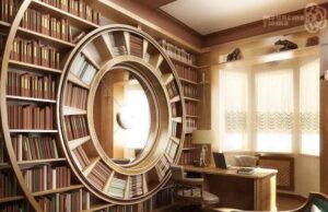Необычные книжные стеллажи