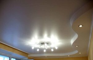 Потолки из гипсокартона и их дизайн потолок из гипрока