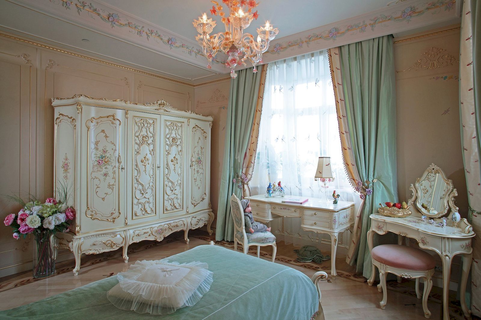комната в стиле барокко