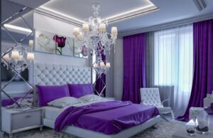 Фиолетовые спальни фиолетовая спальня