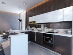 Кухня: игра на контрастах контрастная кухня